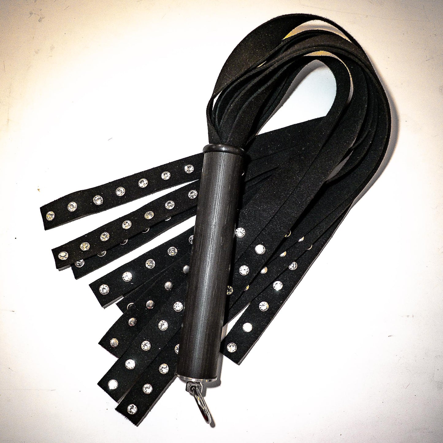 Stars on Stripes/Diamond. 61cm/24" rhinestone flogger