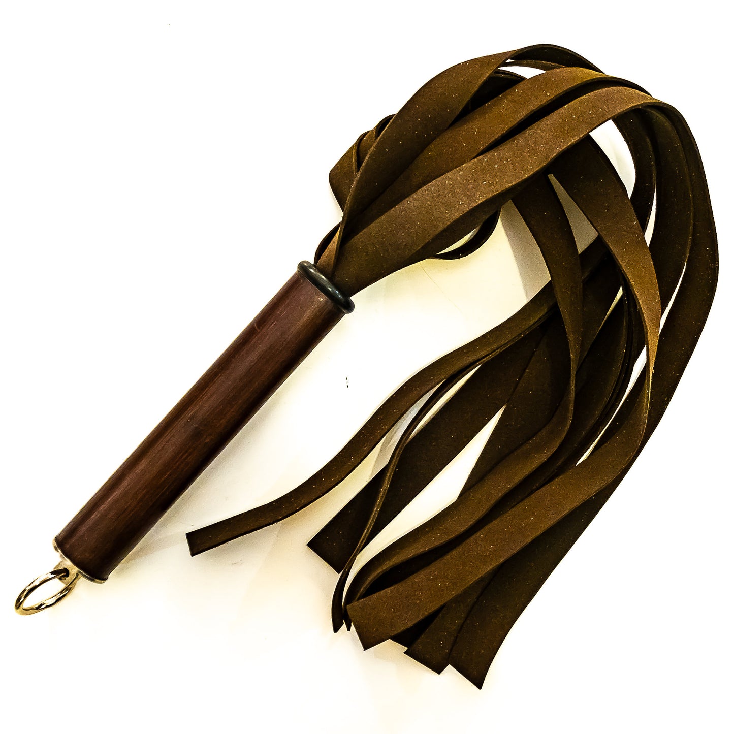Pappardelle/Vegan/Cacao. 61cm/24" floggers