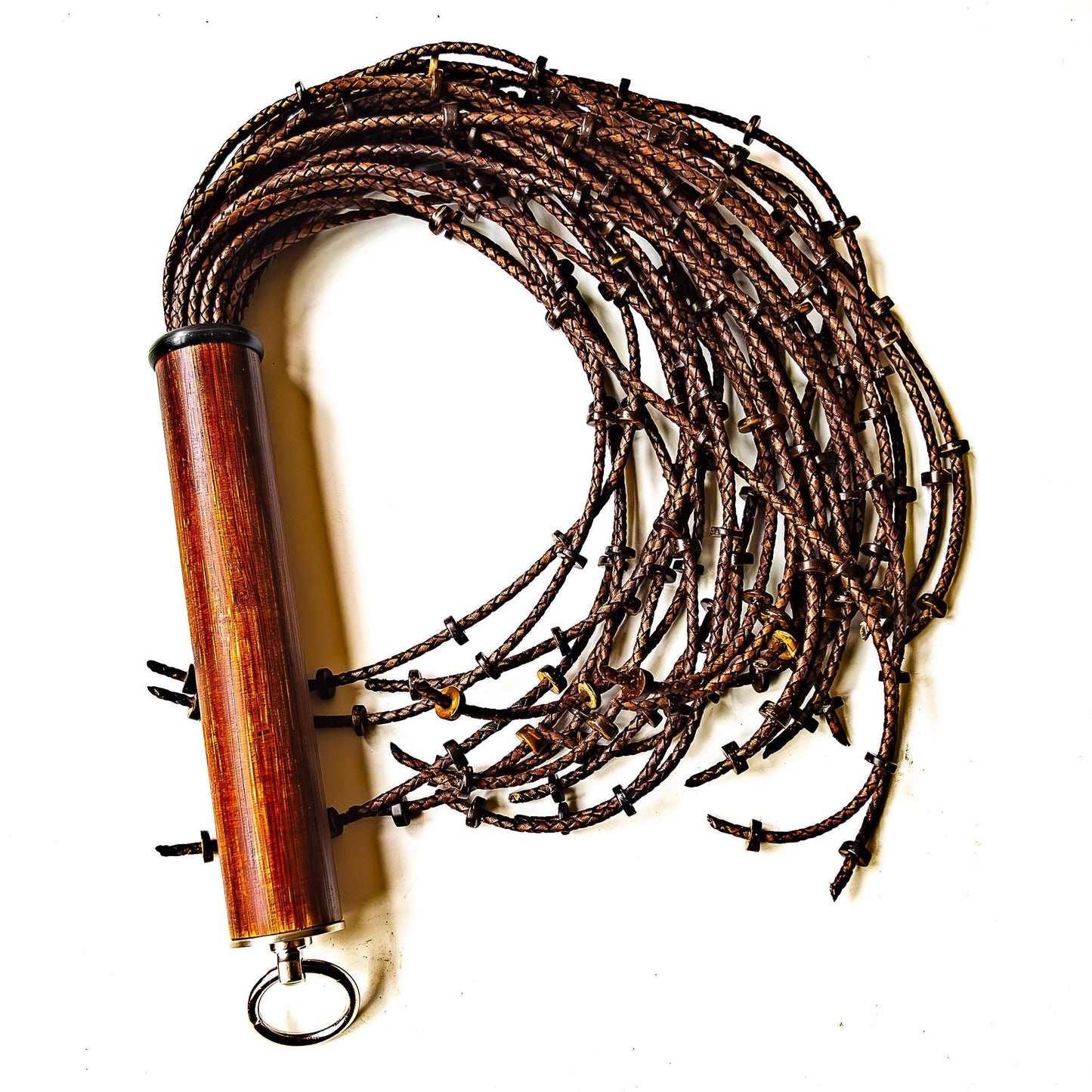 Crisp/Chocolate. 53cm/21" Perlenflogger