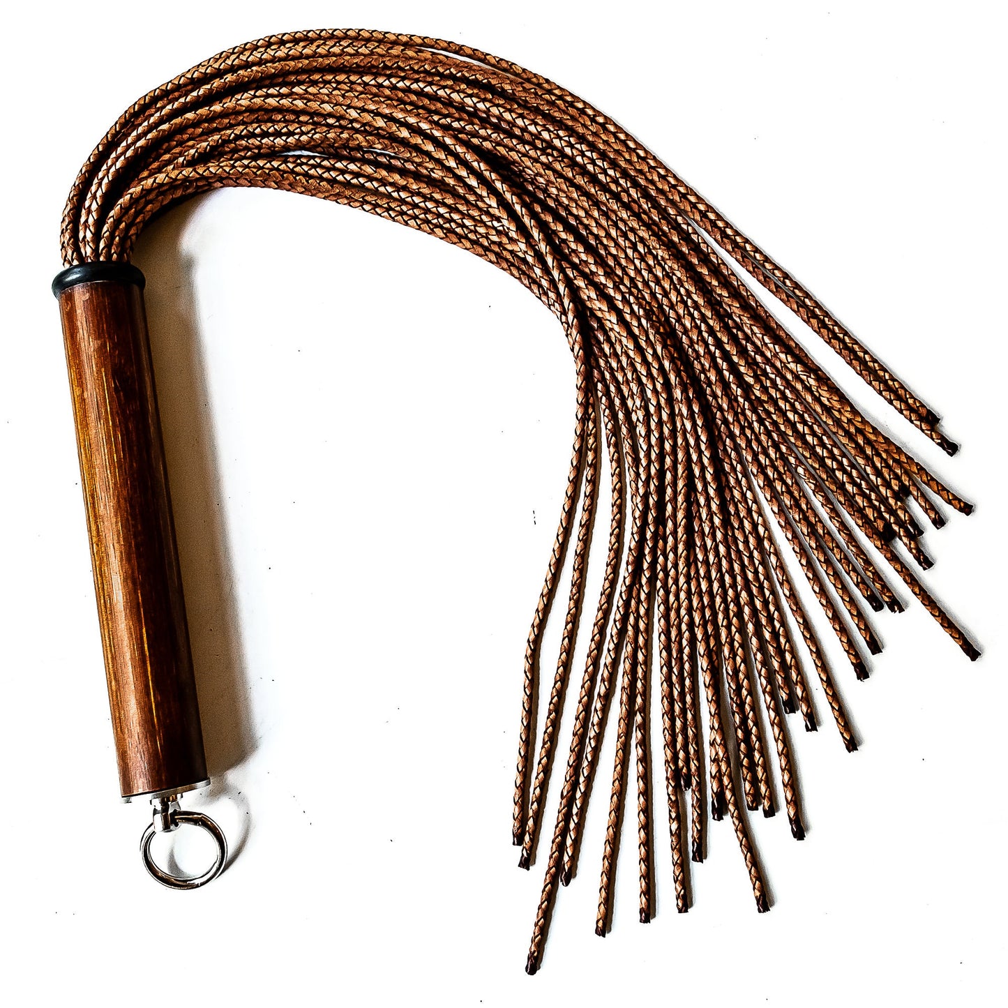 Pinot Grigio. 61cm/24" braided leather flogger