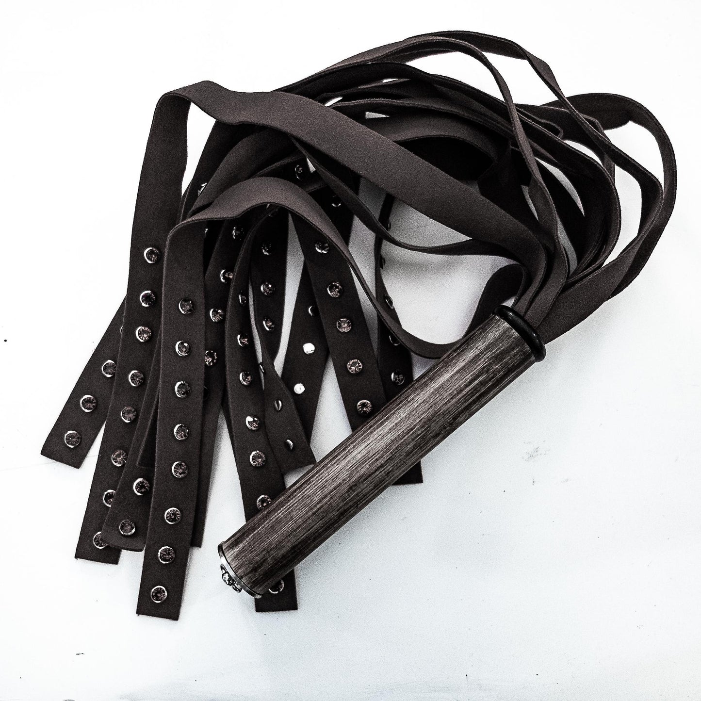 Stars on Stripes/Diamond. 61cm/24" rhinestone flogger