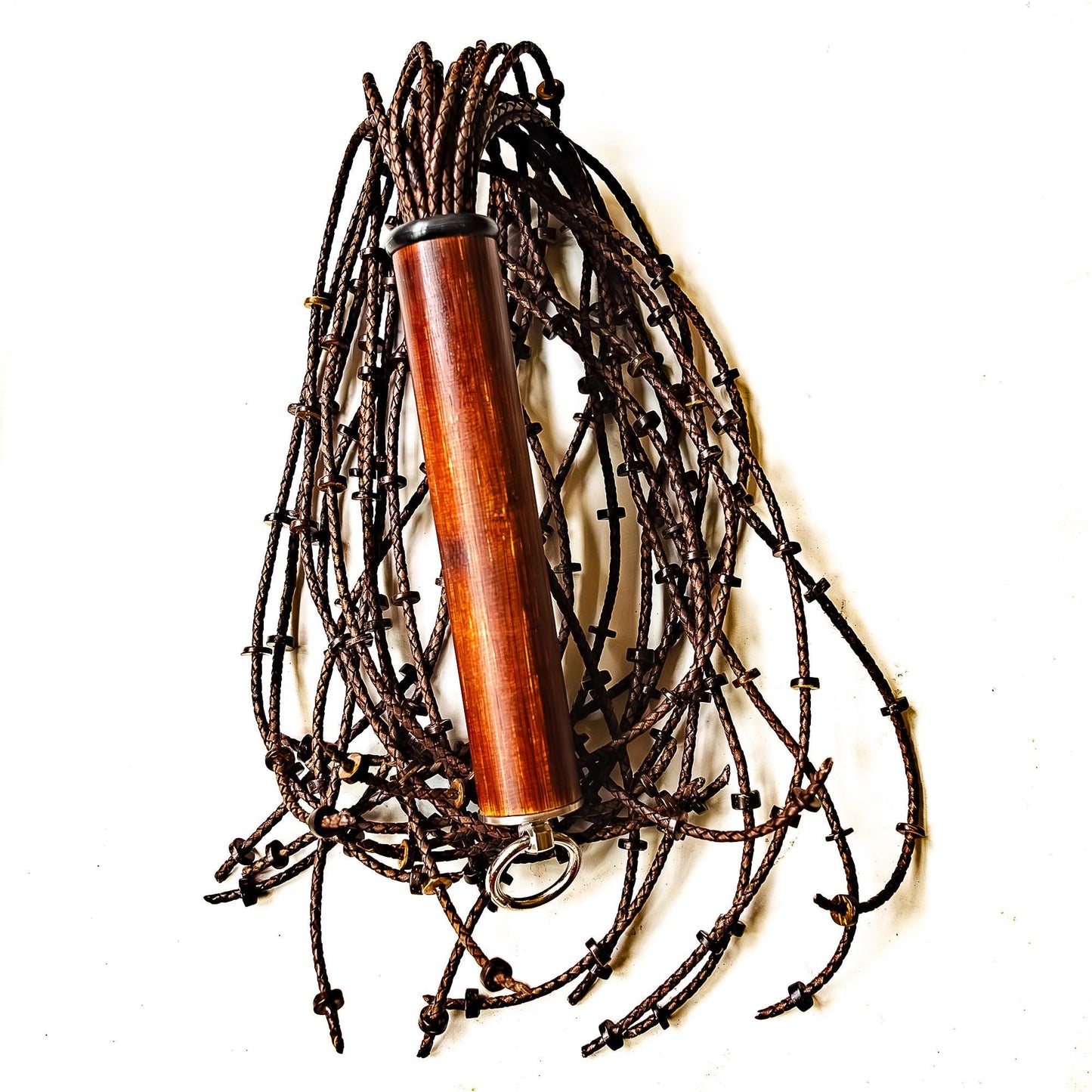 Crisp/Chocolate. 53cm/21" Perlenflogger