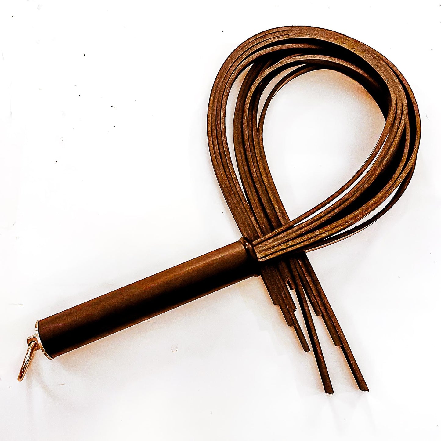 Buffalo Gals/Hard&Heavy/Brown (71cm/28") whip made of hard buffalo leather. BDSM
