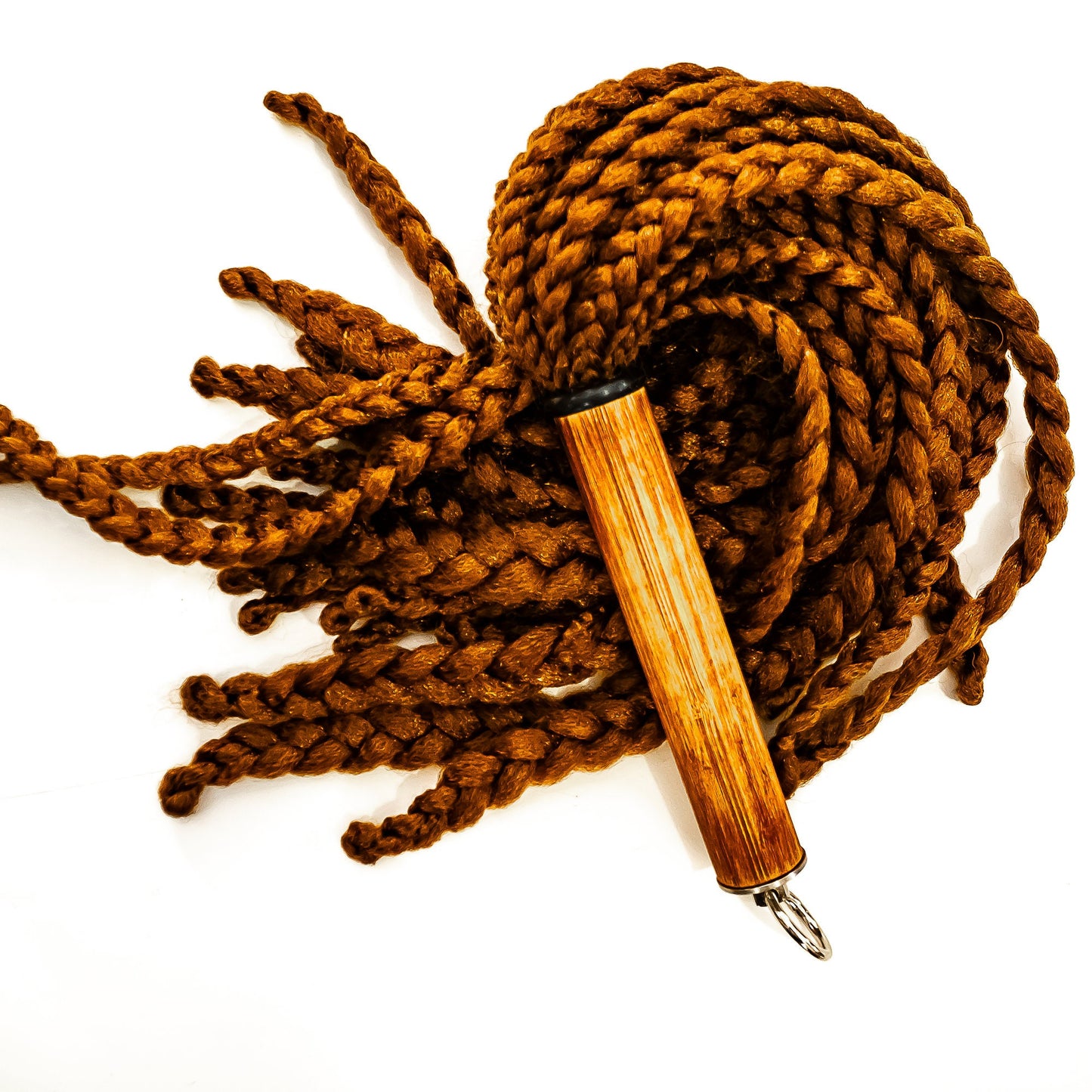 Malaika/Extra. 61cm/24" flogger with 24 extra-thick braids of artificial hair