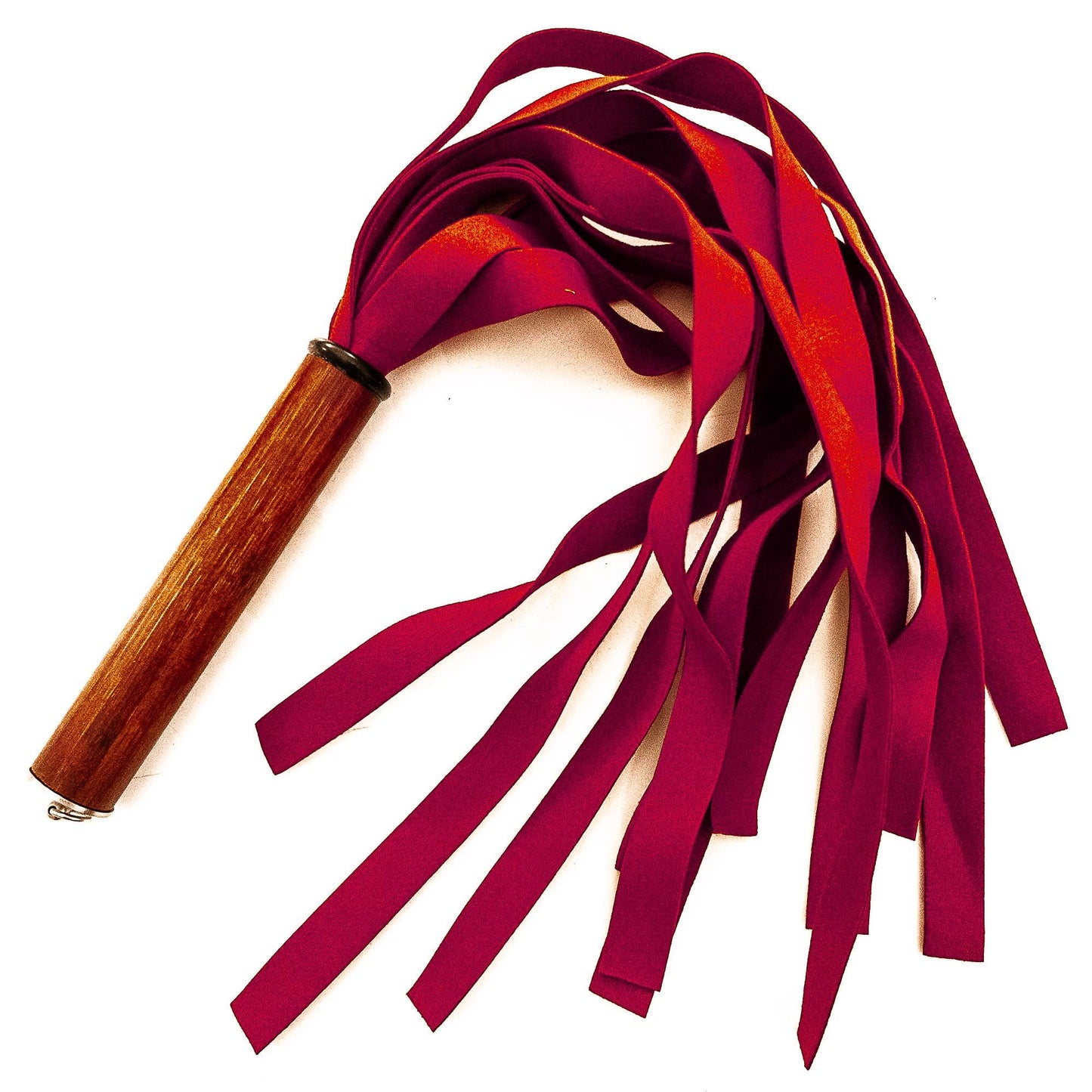 Pappardelle/Vegan/Rosso. 61cm/24" floggers
