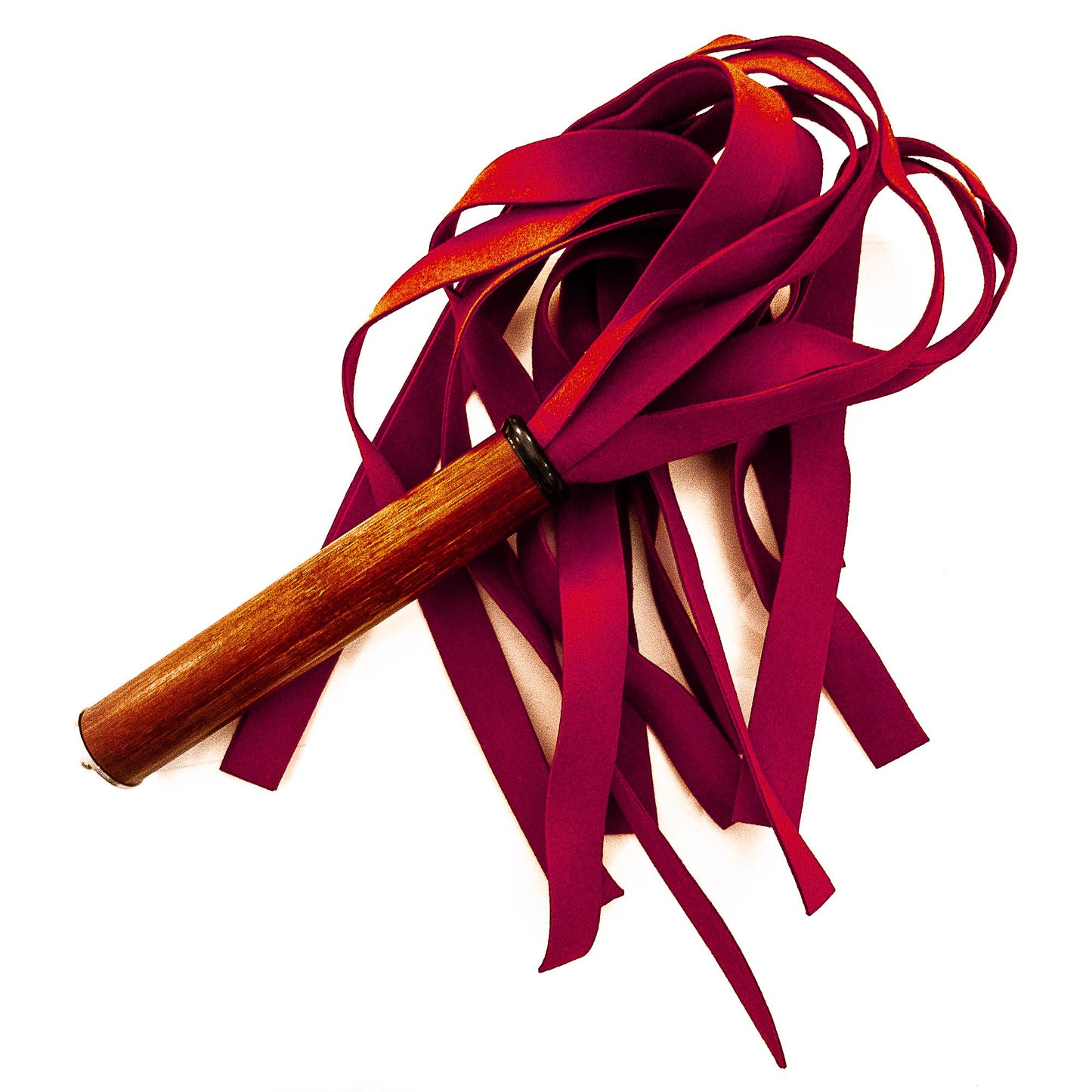 Pappardelle/Vegan/Rosso. 61cm/24" floggers