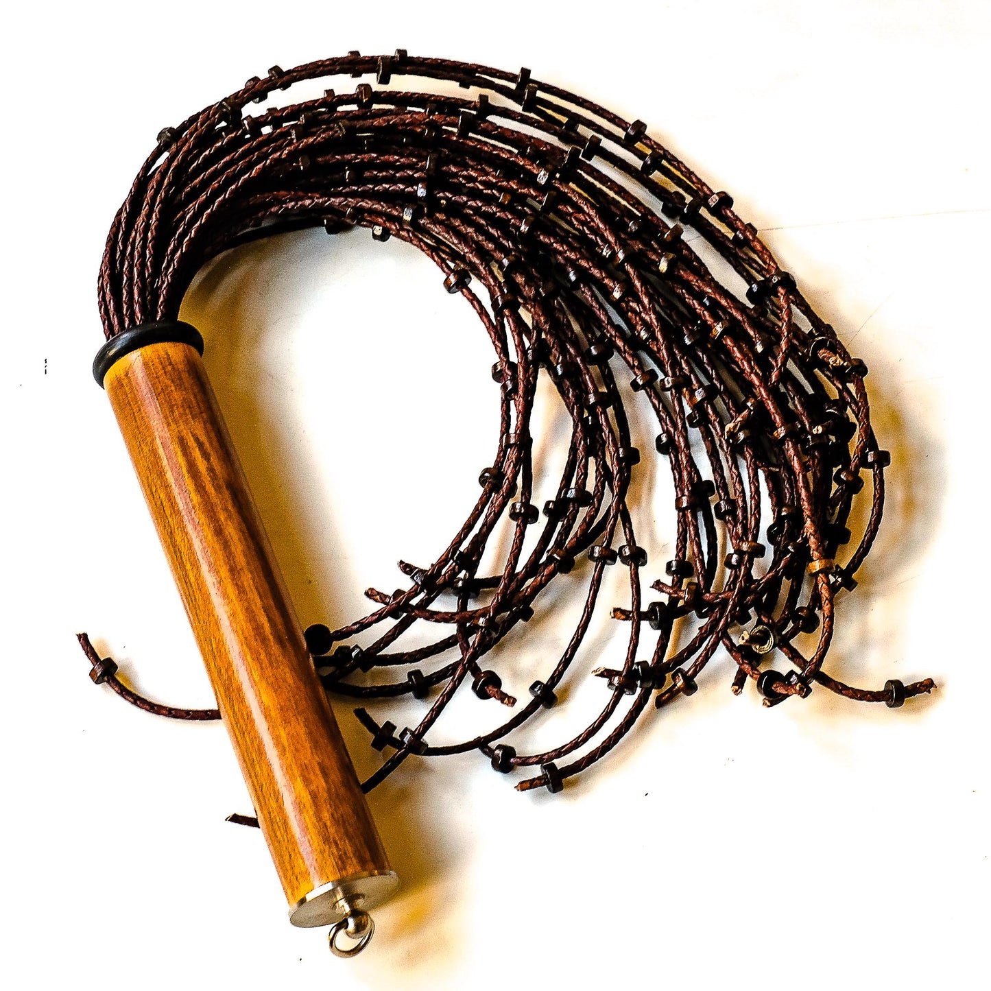 Crisp/Chocolate. 53cm/21" Perlenflogger