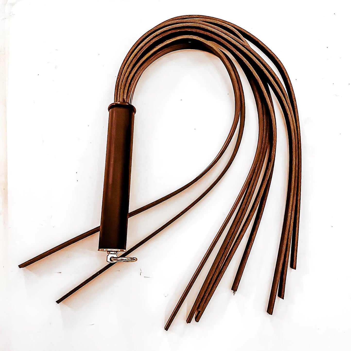 Buffalo Gals/Hard&Heavy/Brown (71cm/28") whip made of hard buffalo leather. BDSM