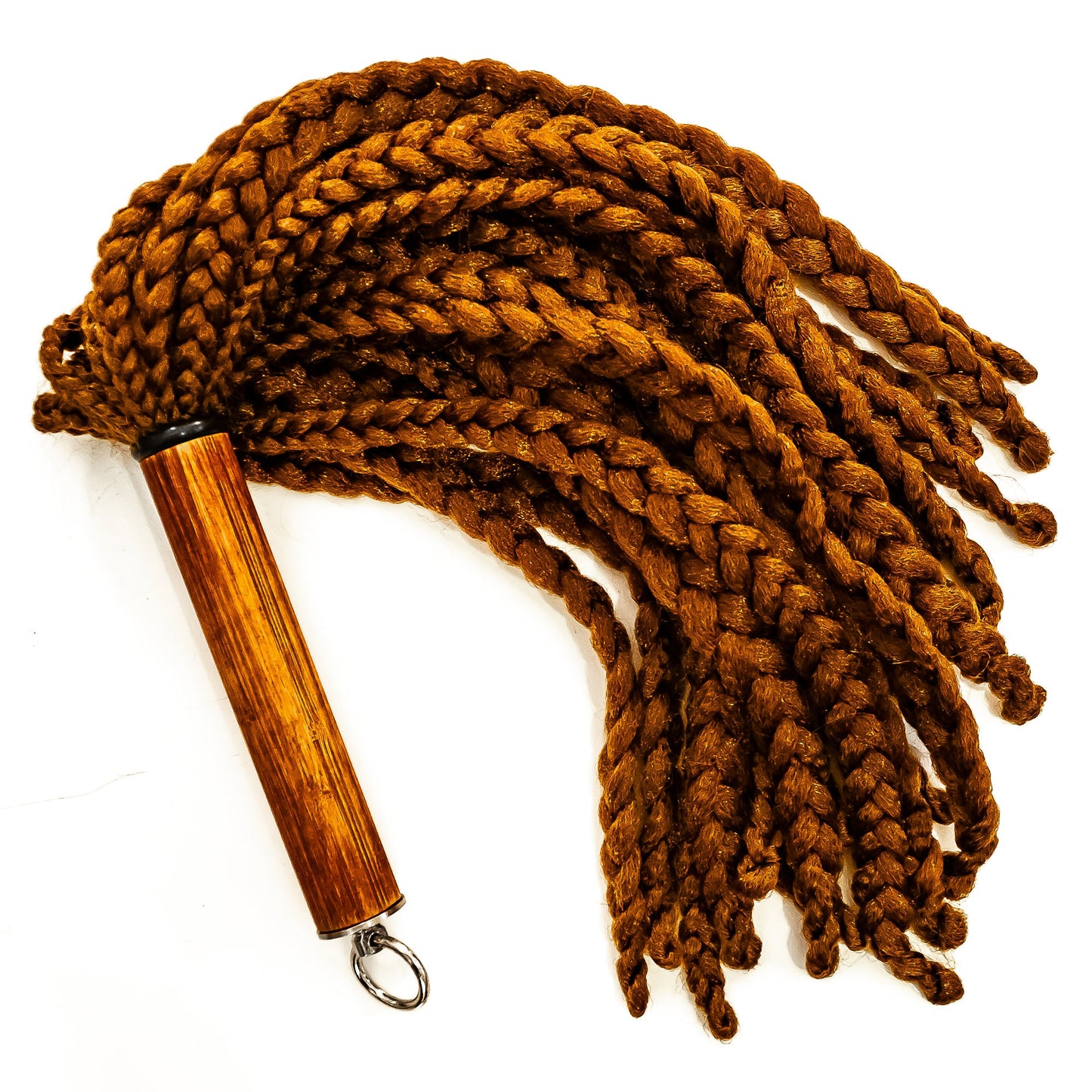 Malaika/Extra. 61cm/24" flogger with 24 extra-thick braids of artificial hair