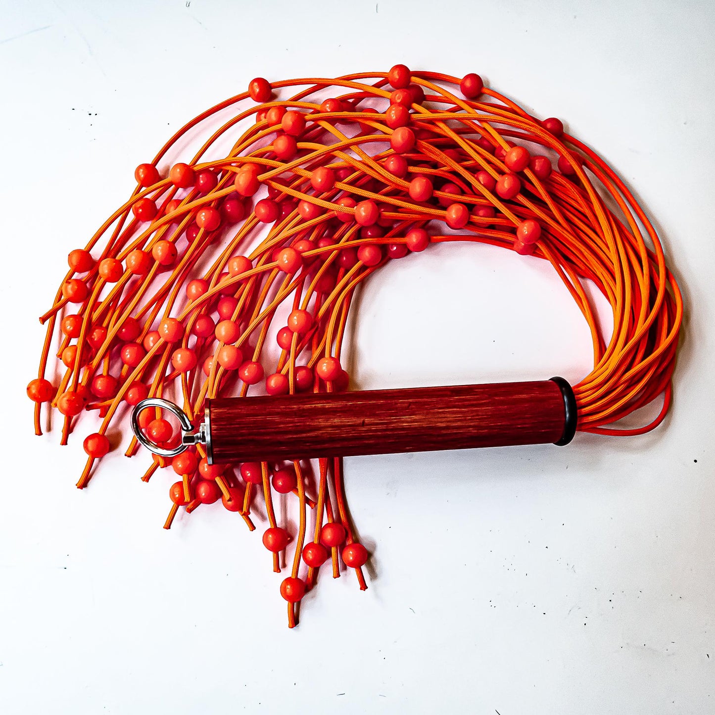 Gin&Tonic/Neon Orange. 53cm/21" Blacklight Flogger