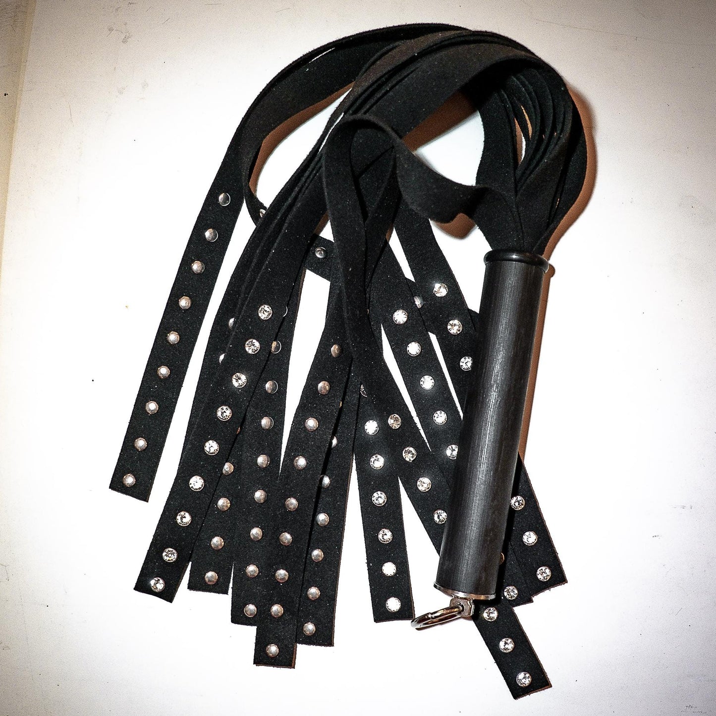 Stars on Stripes/Diamond. 61cm/24" rhinestone flogger