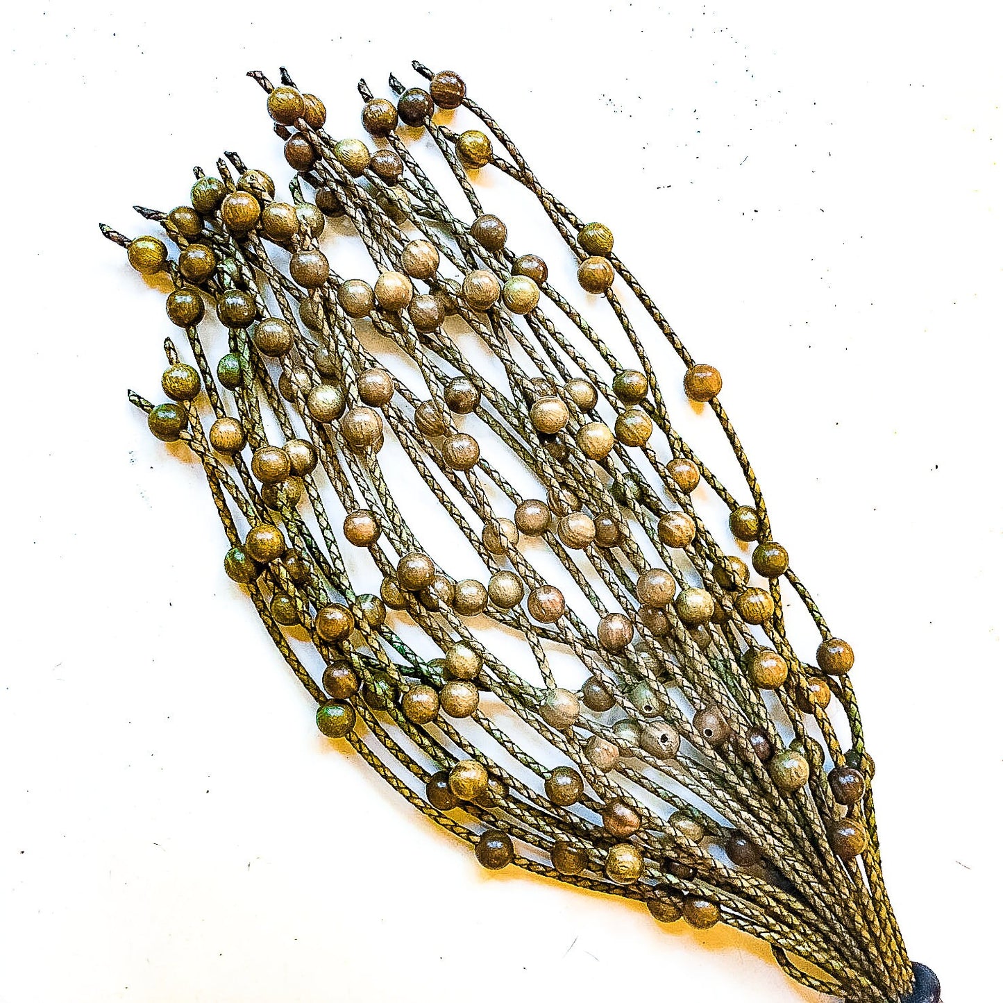 Marbles/Moss. 53cm/21" floggers
