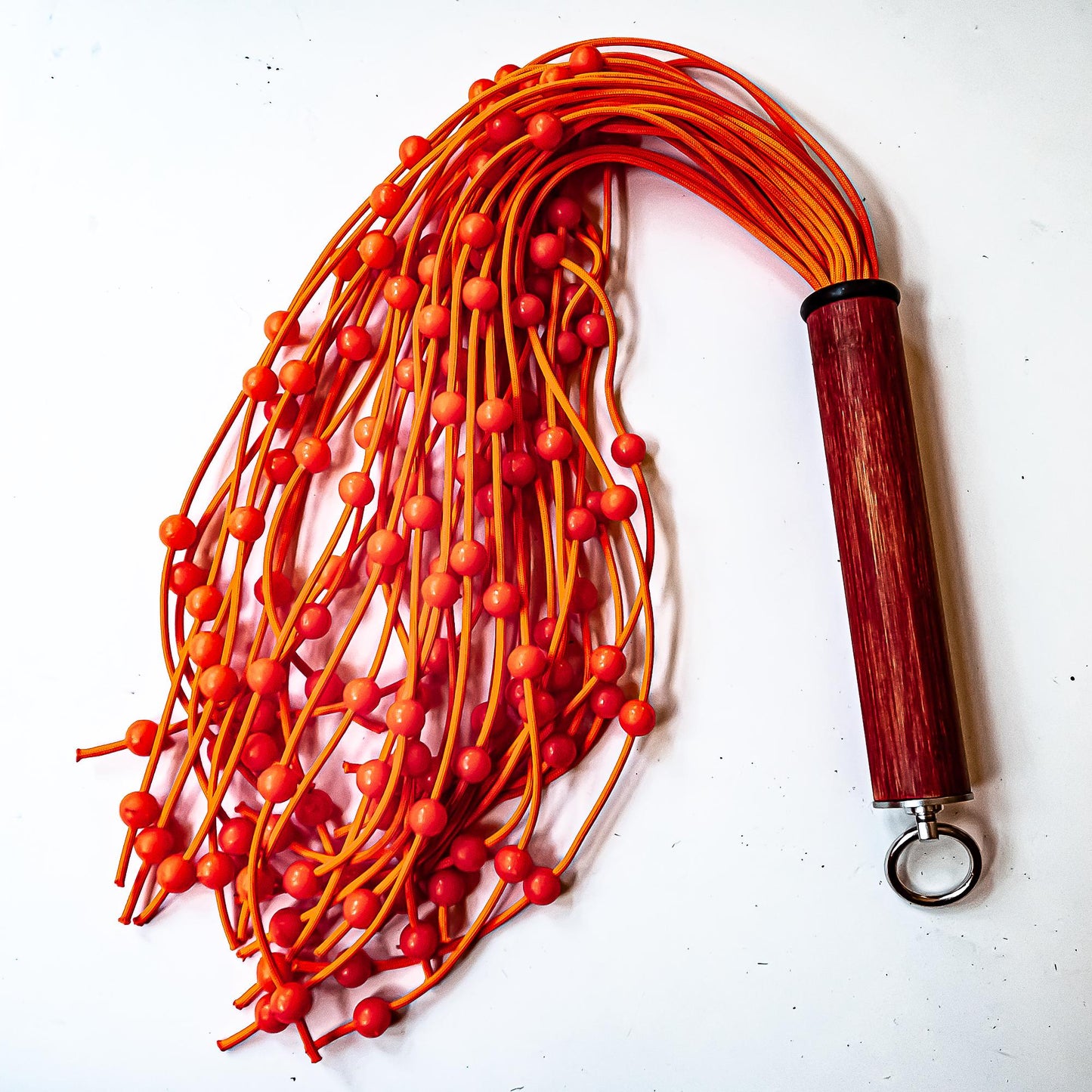 Gin&Tonic/Neon Orange. 53cm/21" Blacklight Flogger
