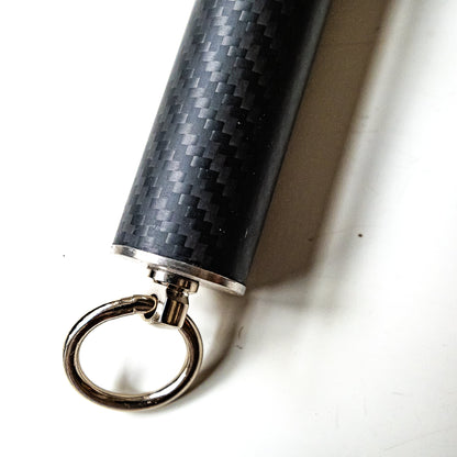 Flogger "Carbon" made of carbon monofilament (61cm/24"). BDSM vegan