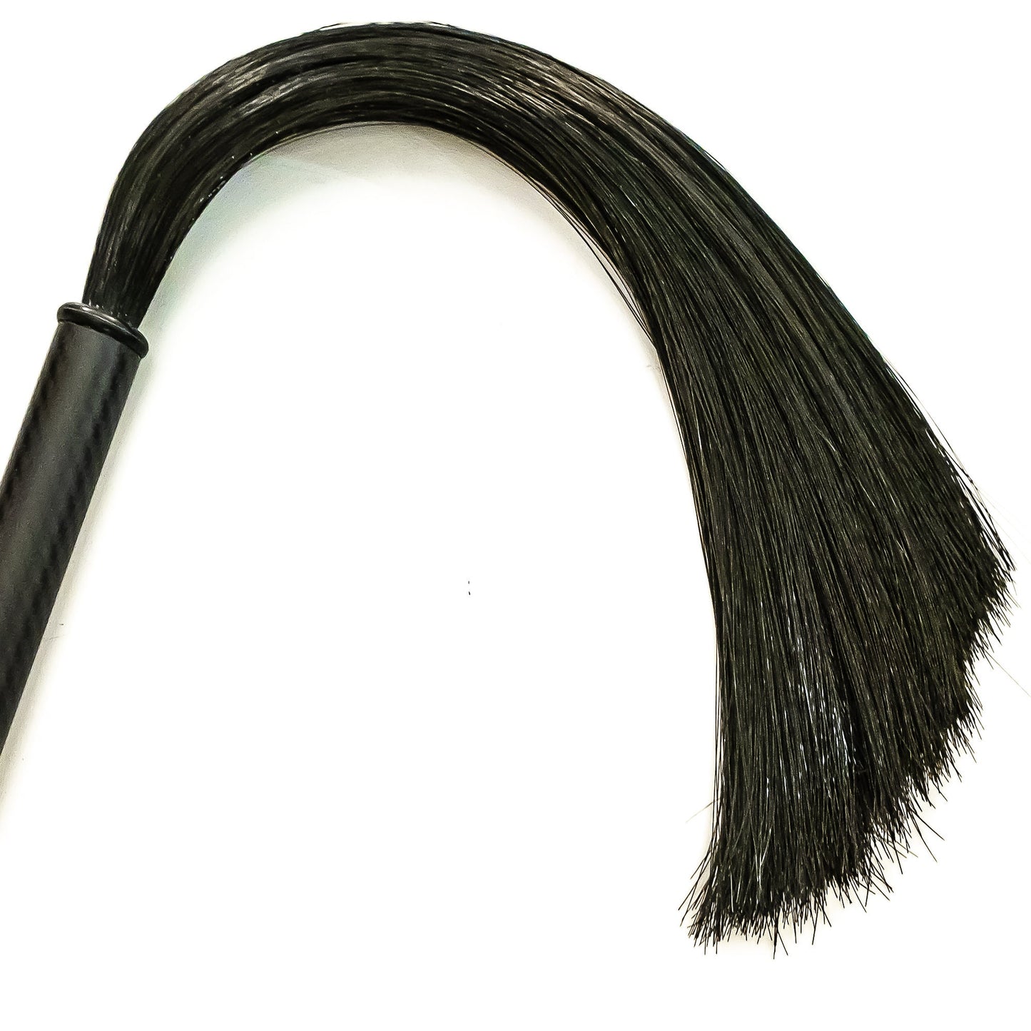 Flogger "Carbon" made of carbon monofilament (61cm/24"). BDSM vegan