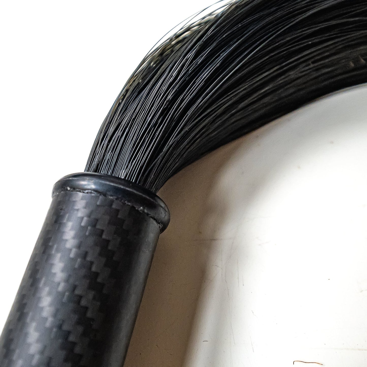 Flogger "Carbon" made of carbon monofilament (61cm/24"). BDSM vegan