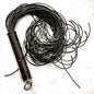 Spaghetti/Sepia. 61cm/24" leather flogger