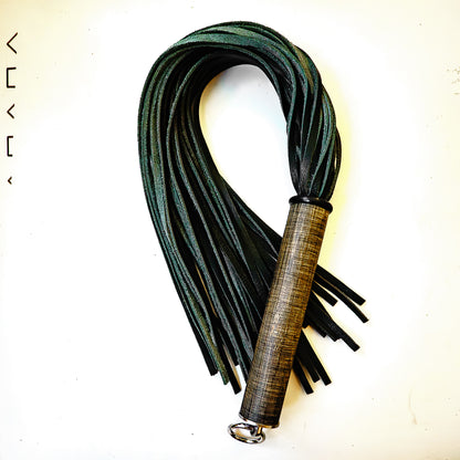 No.1 / Tannengrün. 61cm/24" Lederflogger