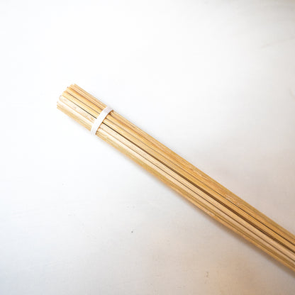 "Sauna/natural" bundle of bamboo rods. Chinese bamboo rods for spanking, BDSM, and sauna