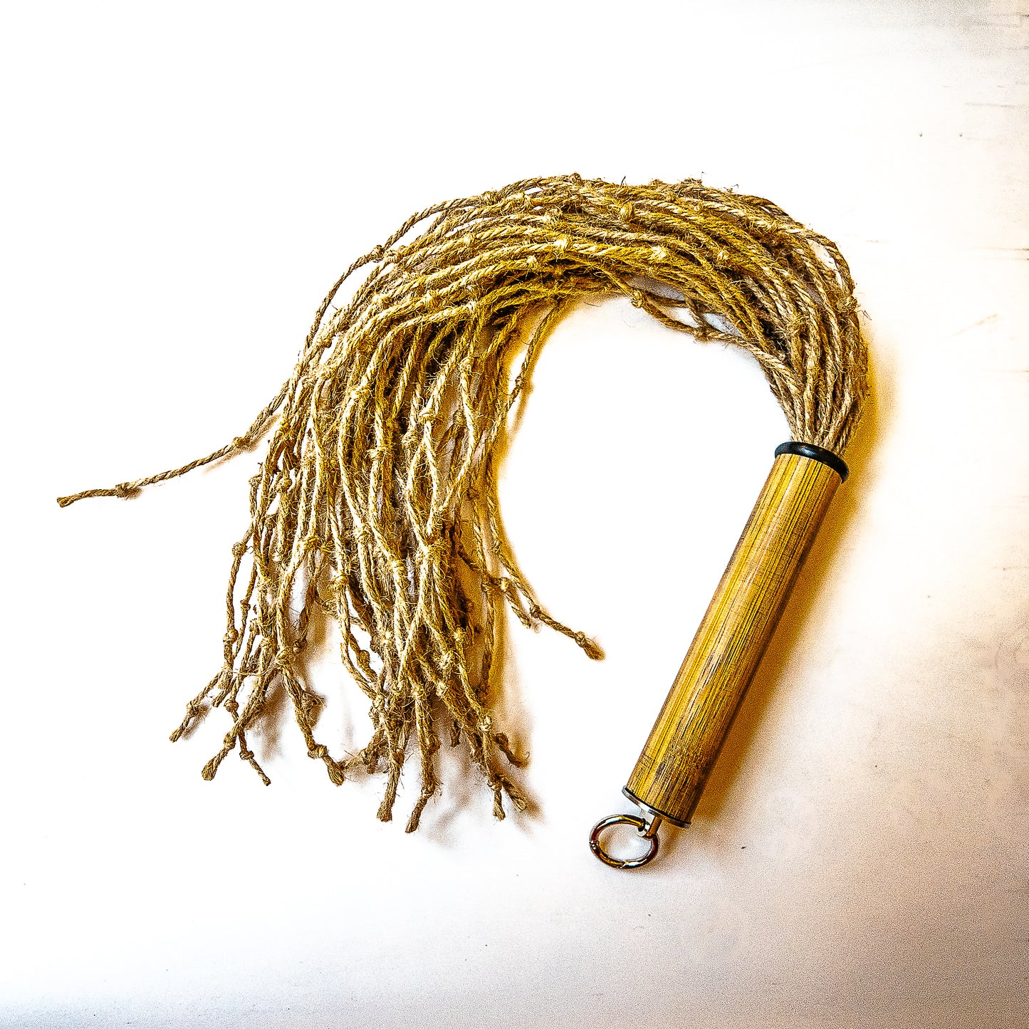 Mea Culpa. 61cm/24" Jute Knot Flogger