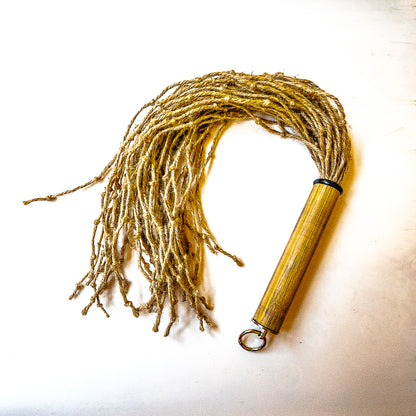 Mea Culpa. 61cm/24" Jute Knot Flogger