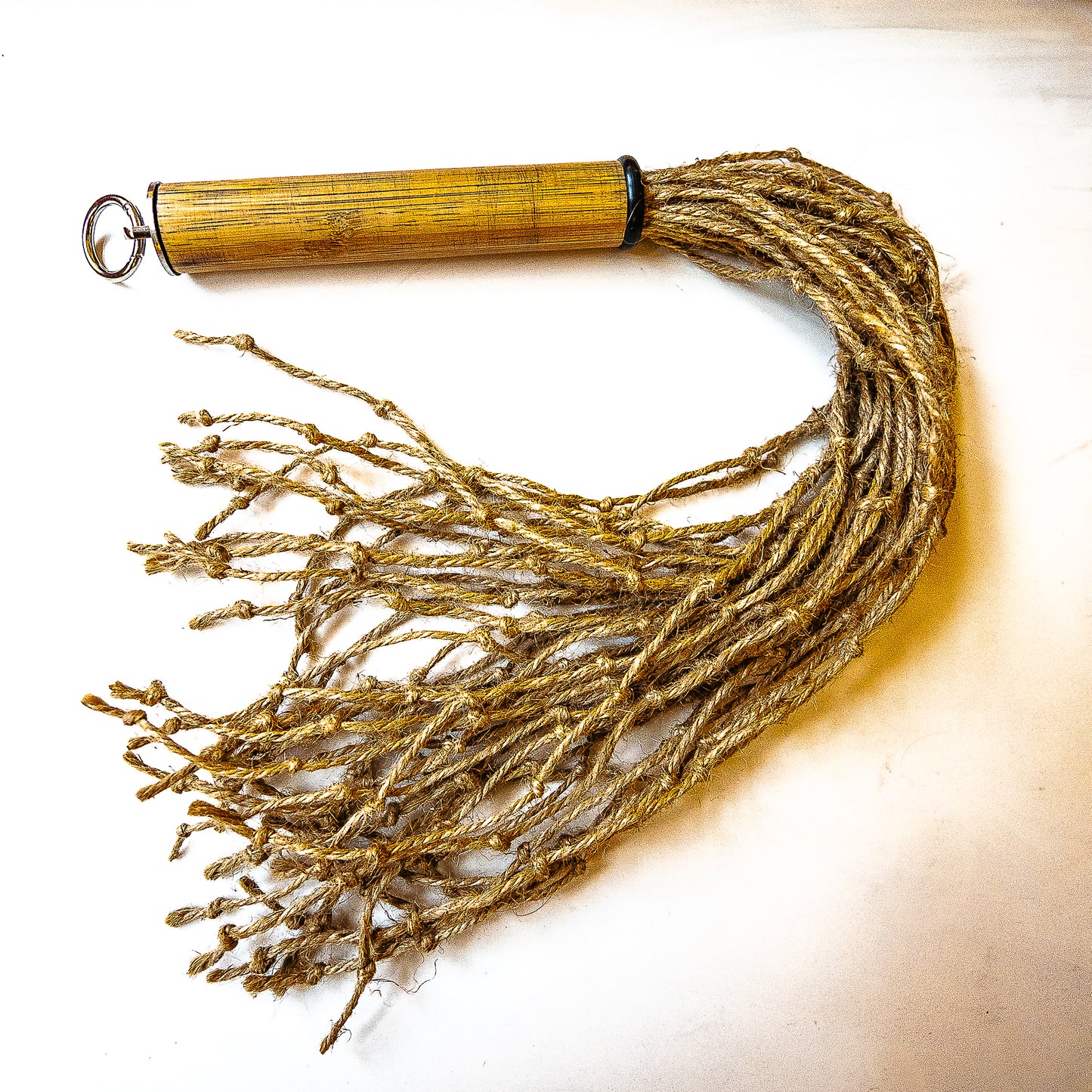 Mea Culpa. 61cm/24" Jute Knot Flogger