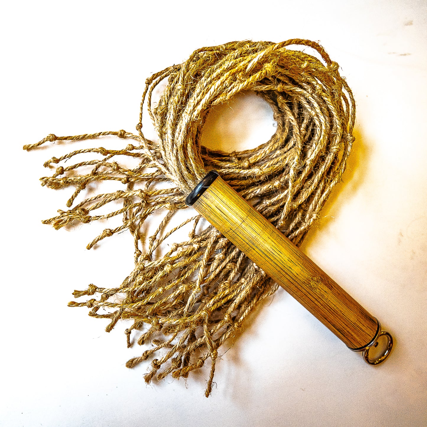 Mea Culpa. 61cm/24" Jute Knot Flogger