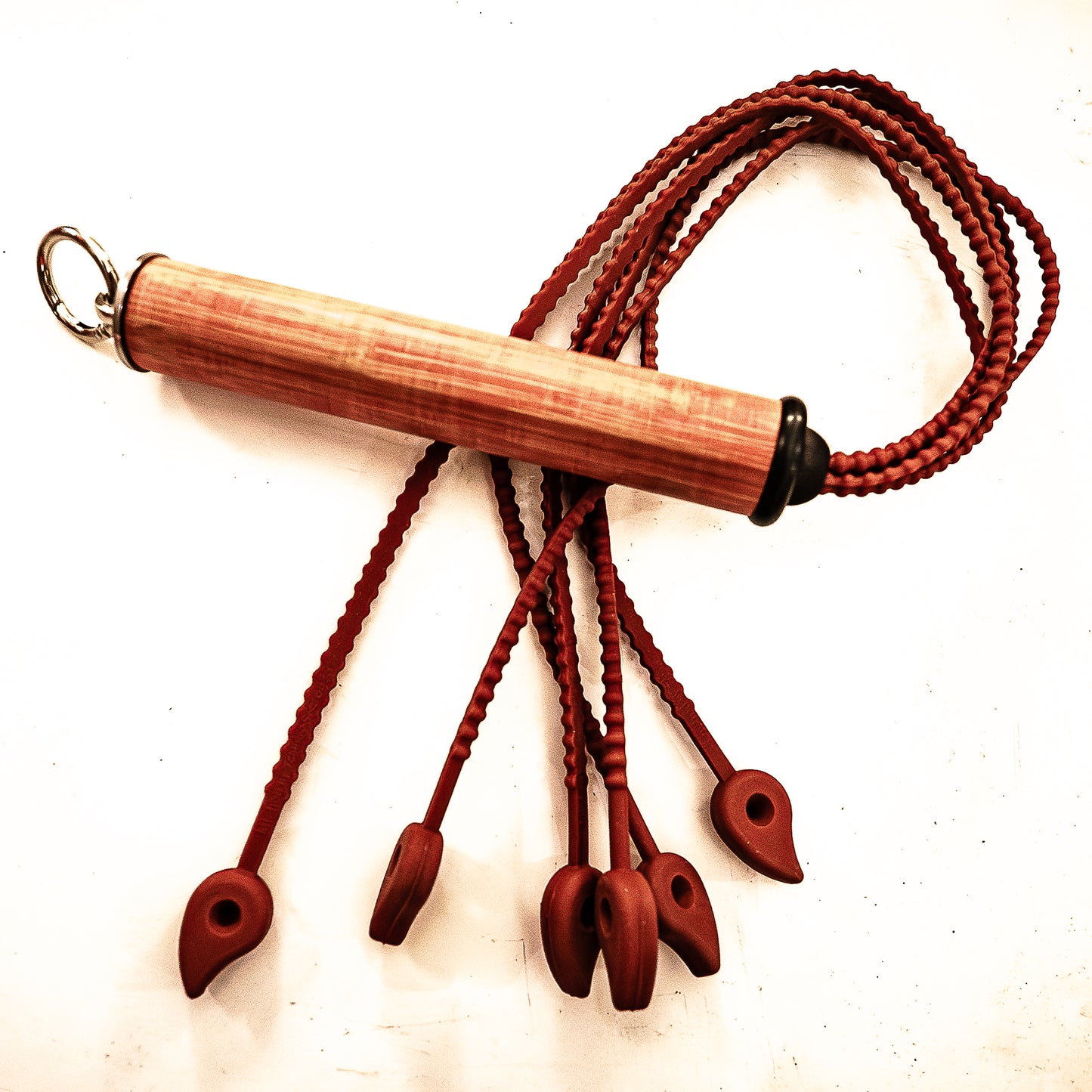 Silicone whip "Mamba/Red". 61cm/24" BDSM (vegan)