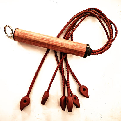 Silicone whip "Mamba/Red". 61cm/24" BDSM (vegan)
