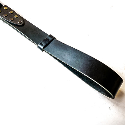 Dad's Belt (#1). Loop whip made from a real belt 56cm/22"