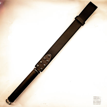 Dad's Belt (#1). Loop whip made from a real belt 56cm/22"