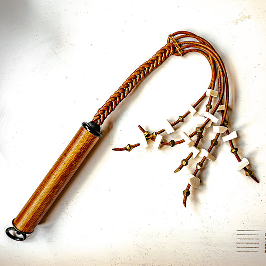 Flagrum/Osseum/Modernum. Roman scourge (61cm/24") based on an ancient model