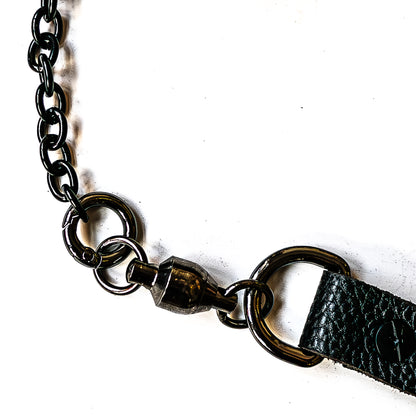 Poi/Stacheldraht. Fingerflogger (Paar mit Stacheldraht-Imitat aus Leder)